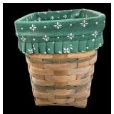 6.5 ï¿½ x 8.5 ï¿½ Lined Hand Woven Longaberger