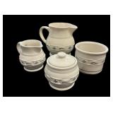 (4) Pc Longaberger Pottery