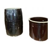 Canning Crock  & Cheese Crock