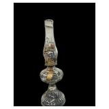 Signed Anchor Hocking Oil Lamp