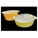 (2) Pyrex Bowls