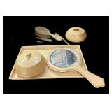 French Ivory Celluloid Dresser Set