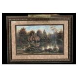 34 x 46 ï¿½ Lighted Framed Scotney Castle