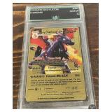 Pokï¿½mon Gold Custom Charizard Card