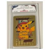 2023 Gold Foil Ash Pikachu Card