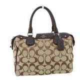 Coach Signature Monogram 2WAY Handbag