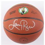 Autographed Larry Bird Celtic NBA Basketball