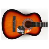 Autographed The Weeknd Acoustic Guitar