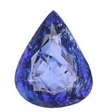 GIA  Certified Pear 9.06 Carat Naural Tanzanite