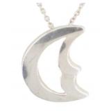 Tiffany & Co. Crescent Moon Necklace
