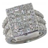 14kt Gold 4.00 ct Brilliant Diamond Ring