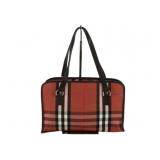 Burberry Red Check Shoulder Bag