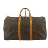 Louis Vuitton Monogram Keepall Handbag 50