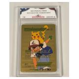 2023 Gold Foil Ash Pikachu Card