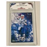 2014 Topps Fire Flame #67 Tom Brady Card