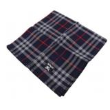 Burberry Navy Nova Check Handkerchief