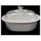 Corning Ware French White Casserole wï¿½ Lid