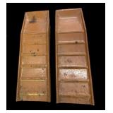 Pair Vintage Metal Car Ramps