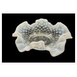 Fenton White Opalescent 5.5 ï¿½ Candy Dish