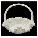 7ï¿½ Fenton Hobnail Basket