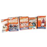 (5) Collectir Sports Wheaties Boxes
