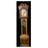 Oak Floor Clock