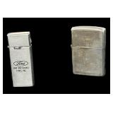 Estate Zippo & Barlow Lighters