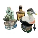(3) Collector Decanters