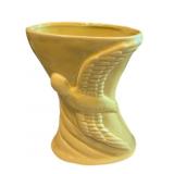 Roseville Pottery Yellow Bird Vase