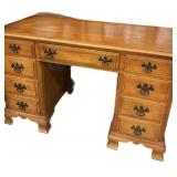 Vintage King Knee Hole Desk