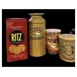 (4) Tin Cans