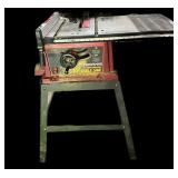 Estate TRADESMAN Bench Power Tools Table Saw Works