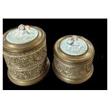 (2) Vintage Tins