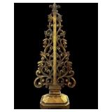 Gold Tone Tree Decor