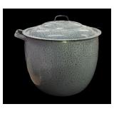 10 ï¿½ x 13.5 ï¿½ Gray Mottle Enamelware