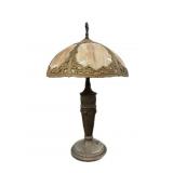 26 ï¿½ Slag Glass Lamp