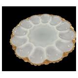 Vintage Anchor Hocking Deviled Egg Dish