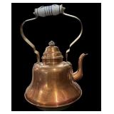 Beautiful Huge Copper Tea Kettle