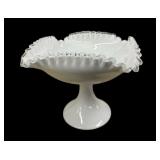 8 x 9 ï¿½ Silver Crest Fenton Square Bowl