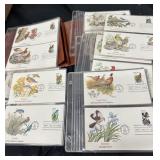 1982 First Day of Issue Collection of Bird Stamps
