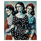 Three Sisters LE Giclee By Modern Masters