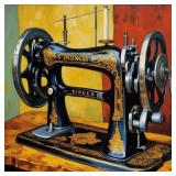 Singer Sewing Machine I LTD EDT Van Gogh Limited