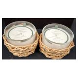 Set Of 2 -8 Oz. Citronella Candles