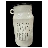 Re Dunn FARM FRESH Milk Jug