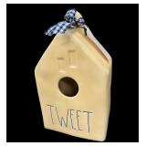TAE DUNN TWEET Bird House Candle Holder