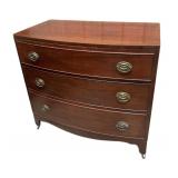 Mahogany 3 Drawer Chest