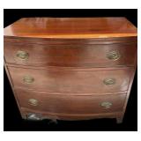 Mahogany 3 Drawer Chest