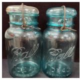 Ball Blue Quart Jar Marbles