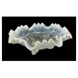 Footed Opalescent Bowl