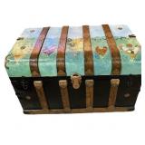 Hand Decorated Trunk